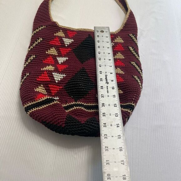 The Sak Back To Bali Crossbody Hobo Purse Handbag - Picture 3 of 8